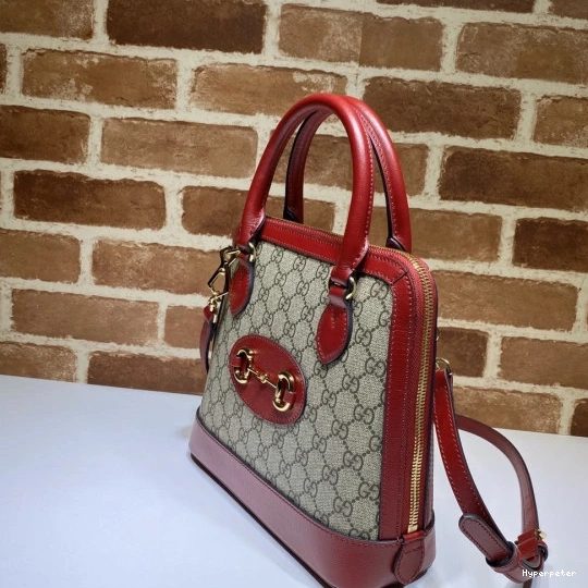 Hyper Peter GUCCI handle bag top Horsebit 1955 small 0824
